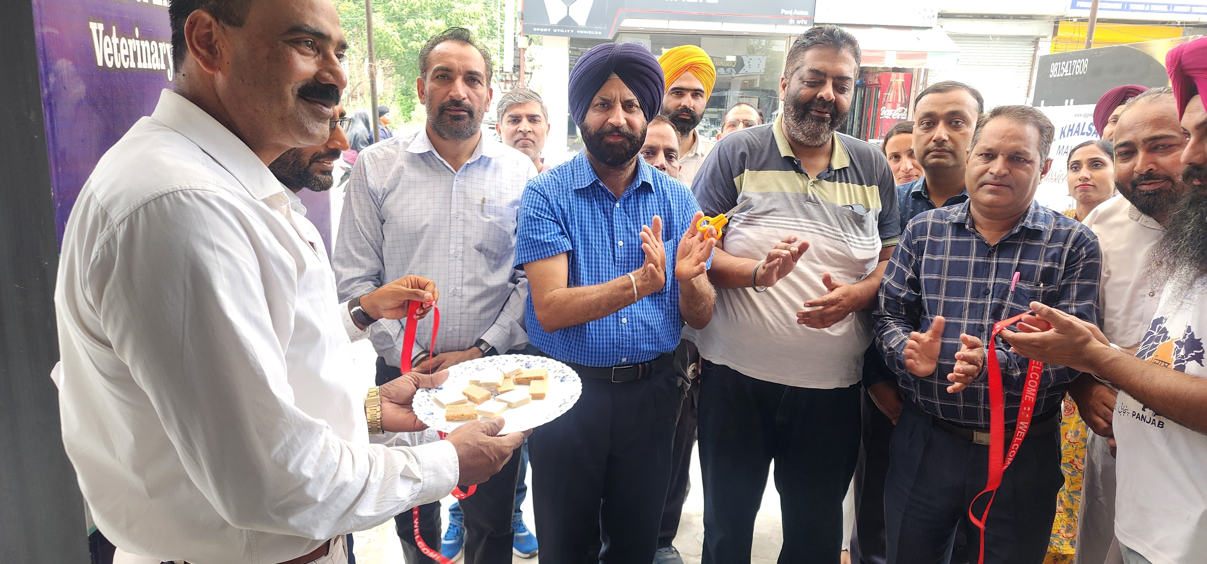 Khalsa College Mahilpur's admission centre inaugurated in Garhshankar for the convenience of students.